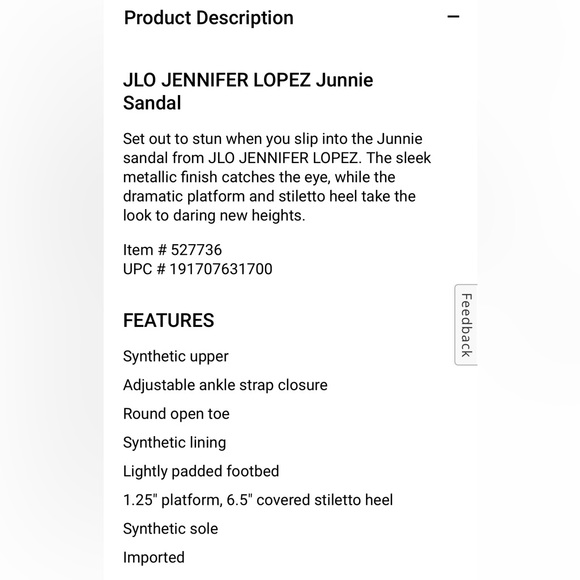 ⭐️ J LO Junnie Clear & Black High Heel Ankle Strap Platform - Picture 4 of 4